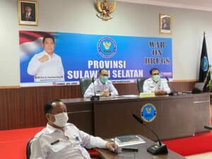 BNNP Sulawesi Selatan Mengikuti Kegiatan Rapat Pimpinan (Rapim) BNN RI Secara Virtual BNNP Sulawesi Selatan Mengikuti Kegiatan Rapat Pimpinan (Rapim) BNN RI Secara Virtual
