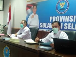 BNNP Sulawesi Selatan Melaksanakan Kegiatan Monitoring dan Evaluasi Mingguan Bagian Bidang lingkup BNNP Sulsel BNNP Sulawesi Selatan Melaksanakan Kegiatan Monitoring dan Evaluasi Mingguan Bagian Bidang lingkup BNNP Sulsel