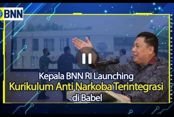 KEPALA BNN RI LAUNCHING KURIKULUM ANTI NARKOBA TERINTEGRASI PERTAMA DI INDONESIA