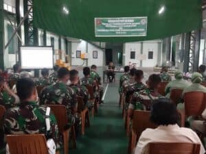 Penyuluhan Pencegahan dan Pemberantasan Penyalahgunaan dan Peredaran Gelap Narkoba pada Personel Paldam XIV/ Hasanuddin