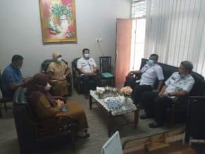 Koordinator Bidang P2M Ishak Iskandar, SKM., M.Kes melaksanakan Koordinasi di Polres kab. Wajo dan Badan Kesbangpol kab. Wajo