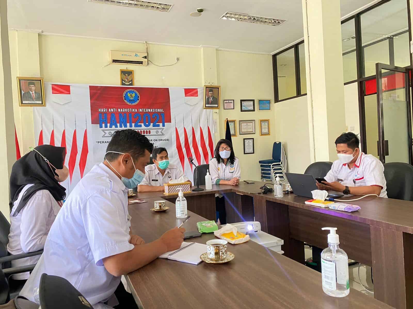 BNNP SULSEL LAKSANAKAN SUPERVISI DAN EVALUASI PROGRAM DAN ANGGARAN DI BNNK TANAH TORAJA