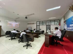 BNNP Sulawesi Selatan Mengikuti Kegiatan Rapat Pimpinan (Rapim) BNN RI Secara Virtual