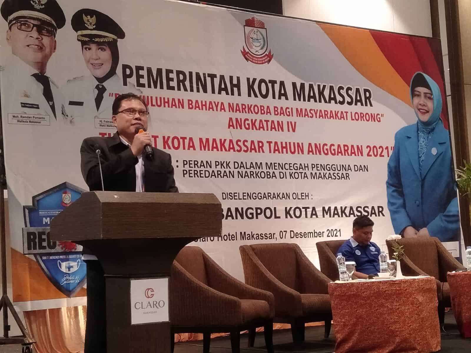 BNNP Sulawesi Selatan Menghadiri penyuluhan bahaya narkoba bagi masyarakat lorong angkatan IV tingkat kota Makassar tahun anggaran 2021 BNNP Sulawesi Selatan Menghadiri penyuluhan bahaya narkoba bagi masyarakat lorong angkatan IV tingkat kota Makassar tahun anggaran 2021