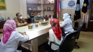 BNN Prov. Sulsel Menerima Kunjungan Jajaran Balai Pengawasan Obat dan Makanan (BPOM) Makassar