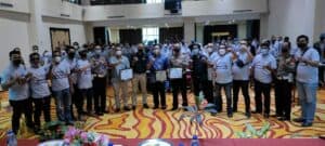 Badan Narkotika Nasional (BNN) Provinsi Sulawesi Selatan menghadiri rapat koordinasi Dilkumjakpol Plus Tahun 2021 Badan Narkotika Nasional (BNN) Provinsi Sulawesi Selatan menghadiri rapat koordinasi Dilkumjakpol Plus Tahun 2021
