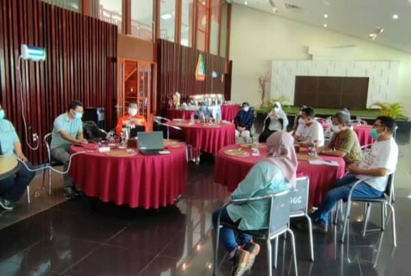 Badan Narkotika Nasional Prov. Sulawesi Selatan bersama PT. Vale Indonesia, Tbk membahas rancangan Nota Kesepahaman.