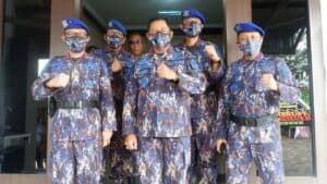Kepala BNN Provinsi Sulawesi Selatan Brigjen Pol. Drs. Ghiri Prawijaya, M.Th menghadiri syukuran HUT Kepolisian Perairan dan Udara yang ke 71 Tahu