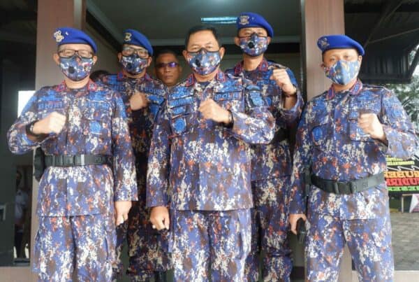 Kepala BNN Provinsi Sulawesi Selatan Brigjen Pol. Drs. Ghiri Prawijaya, M.Th menghadiri syukuran HUT Kepolisian Perairan dan Udara yang ke 71 Tahu