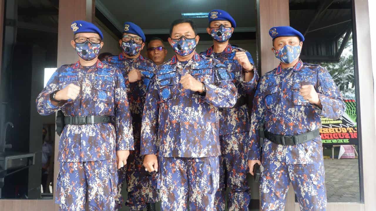 Kepala BNN Provinsi Sulawesi Selatan Brigjen Pol. Drs. Ghiri Prawijaya, M.Th menghadiri syukuran HUT Kepolisian Perairan dan Udara yang ke 71 Tahu