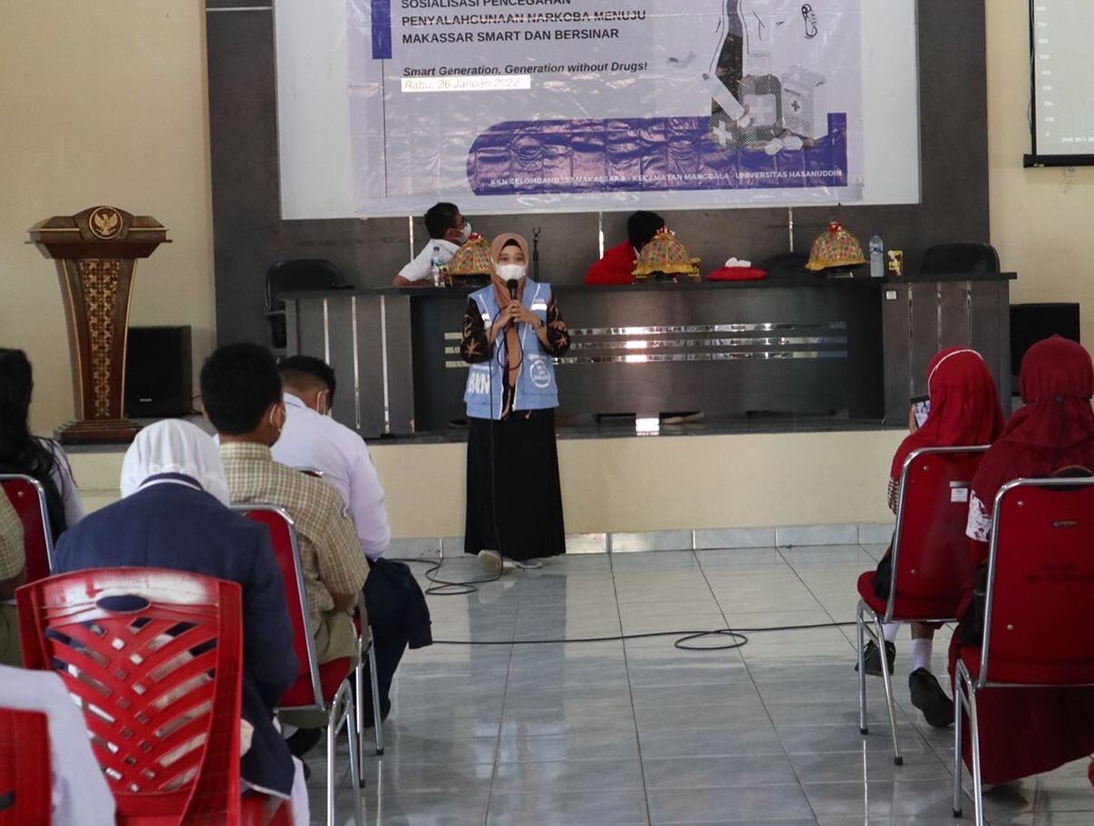 Penyuluhan Bahaya Penyalahgunaan Narkoba bagi siswa siswi SD SMP SMA Lingkup Kec. Manggala Penyuluhan Bahaya Penyalahgunaan Narkoba bagi siswa siswi SD SMP SMA Lingkup Kec. Manggala