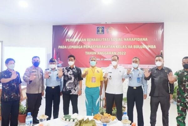 Kepala BNNP Sulsel Menghadiri Pembukaan Layanan Rehabilitasi Sosial bagi Warga Binaan Pemasyarakatan Pecandu, Penyalahguna dan Korban Penyalahgunaan Narkotika