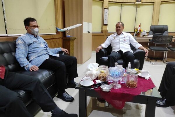 Koordinasi P4GN di Ruang Kerja Kepala Kantor BPSDM dan diterima langsung oleh Kepala BPSDM Prov. Sulsel