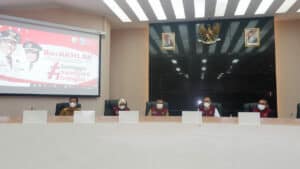 BNNP Sulawesi Selatan Bersinergi Dengan Universitas Hasanuddin dan Kesbangpol Kota Makassar Dalam Kegiatan Pembekalan Khusus Kuliah Kerja Nyata (KKN) Gelombang 107 Unhas