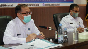 Rapat Penyusunan Laporan Kinerja Pemerintah (LAKIP) BNNP Sulsel dan Jajarannya Tahun 2021