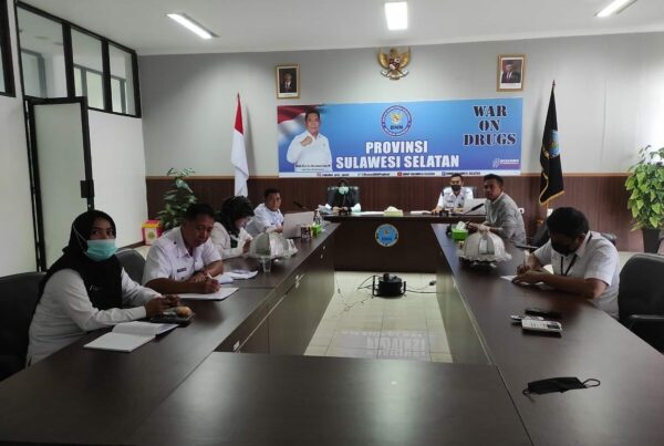 BNNP Sulsel mengikuti Rapat Evaluasi Layanan Kepegawaian dalam Rangka Penyusunan Sasaran Kinerja Pegawai BNNP Sulsel mengikuti Rapat Evaluasi Layanan Kepegawaian dalam Rangka Penyusunan Sasaran Kinerja Pegawai
