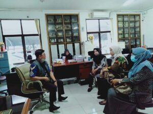 Koordinasi permintaan audience kepada Bupati Gowa mengenai persiapan pembentukan Desa Kanjilo Kecamatan Barombong sebagai Desa Bersinar