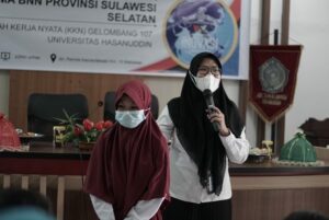 Mahasiswa KKN Tematik Universitas Hasanuddin Gel. 107 Kec. Tamalanrea menggelar kegiatan sosialisasi anti narkotika dengan menggandeng BNN Provinsi Sulawesi Selatan Mahasiswa KKN Tematik Universitas Hasanuddin Gel. 107 Kec. Tamalanrea menggelar kegiatan sosialisasi anti narkotika dengan menggandeng BNN Provinsi Sulawesi Selatan