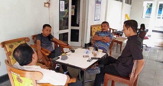 Koordinasi dengan Kesbangpol Kab. Bantaeng dan TIM Pelaksana Desa Bersinar Kab. Bantaeng