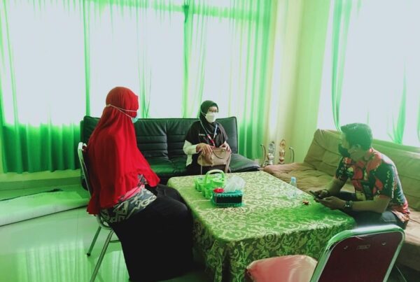 Koordinasi Terkait pelaksanaan kegiatan Sosialisasi P4GN dan Kampanye War On Drugs di wilayah Puskesmas Kanjilo Kec. Barombong Kab. Gowa