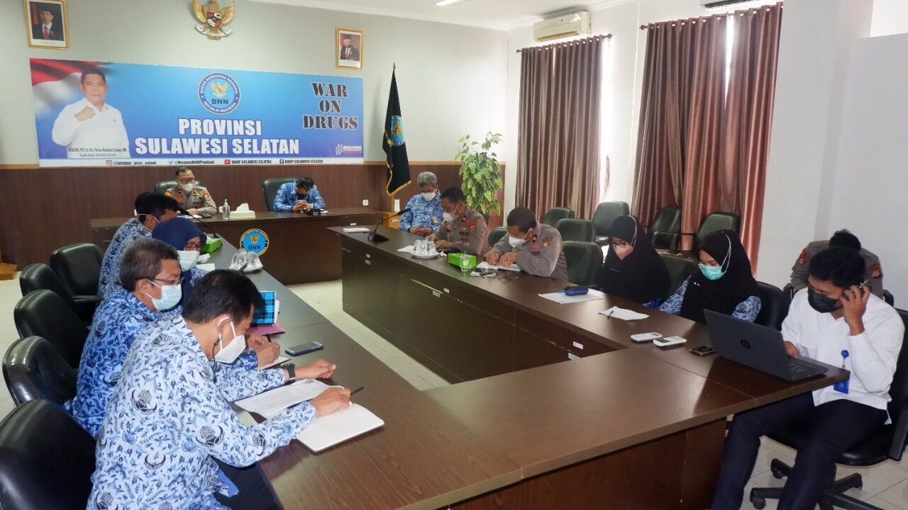 BNNP Sulsel mengikuti Penyusunan Perjanjian Kinerja Berbasis Aplikasi E-Kinerja (E-Kin) BNN secara virtual BNNP Sulsel mengikuti Penyusunan Perjanjian Kinerja Berbasis Aplikasi E-Kinerja (E-Kin) BNN secara virtual