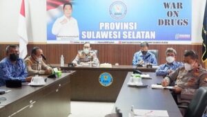 BNNP Sulawesi Selatan Mengikuti Kegiatan Rapat Pimpinan (Rapim) BNN RI Secara Virtual BNNP Sulawesi Selatan Mengikuti Kegiatan Rapat Pimpinan (Rapim) BNN RI Secara Virtual