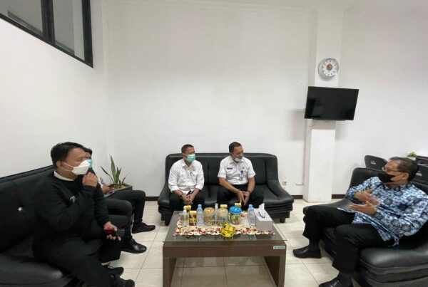 BNN Provinsi Sulawesi Selatan menerima kunjungan kerja dari Badan Kesbangpol Kota Makassar