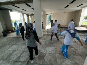 BNNP Sulawesi Selatan Melaksanakan Olahraga Bersama