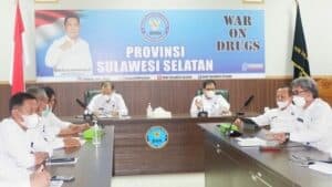 BNNP Sulawesi Selatan Mengikuti Kegiatan Rapat Pimpinan (Rapim) BNN RI Secara Virtual BNNP Sulawesi Selatan Mengikuti Kegiatan Rapat Pimpinan (Rapim) BNN RI Secara Virtual