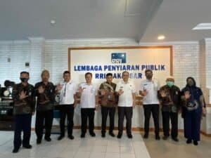Kepala BNNP Sulsel Beserta Jajarannya Berkunjung ke Lembaga Penyiaran Publik Radio Republik Indonesia (LPP RRI) Makassar