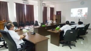 Kepala BNNP Sulsel mengikuti kegiatan Sosialisasi pelaksanaan pengawasan bersama terhadap Narkotika di dalam lapas secara virtual