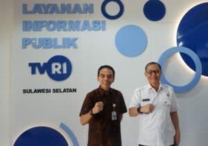 Kunjungi Stasiun TVRI Sulsel, Kepala BNNP Sulsel Jalin Sinergitas Dengan Media Elektronik Dalam Rangka Penyebaran Informasi P4GN