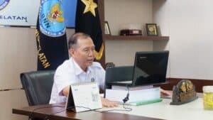 Kepala BNNP Sulsel memberi sambutan Workshop tentang pemeriksaan NAPZA bagi Calon Pengantin secara virtual Kepala BNNP Sulsel memberi sambutan Workshop tentang pemeriksaan NAPZA bagi Calon Pengantin secara virtual