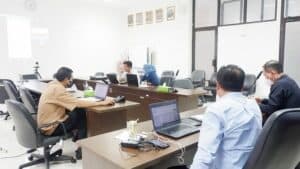 Kepala BNNP Sulawesi Selatan Mengikuti Kegiatan Rapat Asistensi Pengisian Kertas Kerja P3DN Secara Virtual