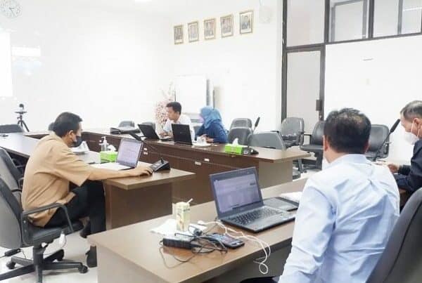Kepala BNNP Sulawesi Selatan Mengikuti Kegiatan Rapat Asistensi Pengisian Kertas Kerja P3DN Secara Virtual