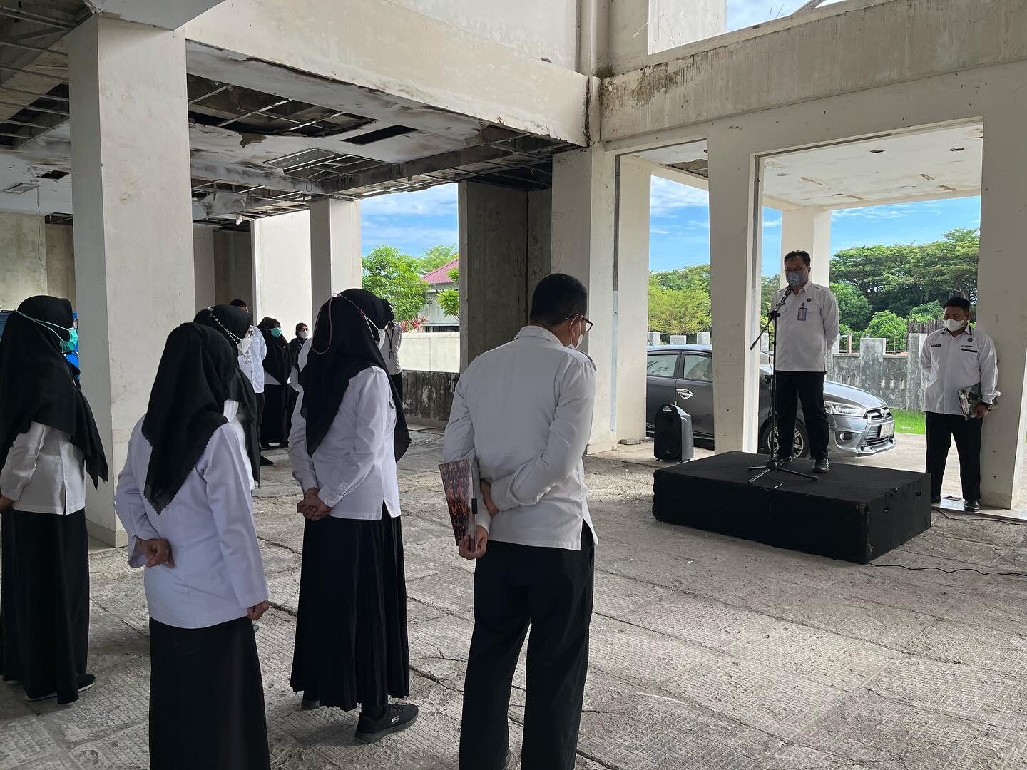 BNNP Sulawesi Selatan Melaksanakan Apel Pagi Sebagai Wujud Kedisiplinan