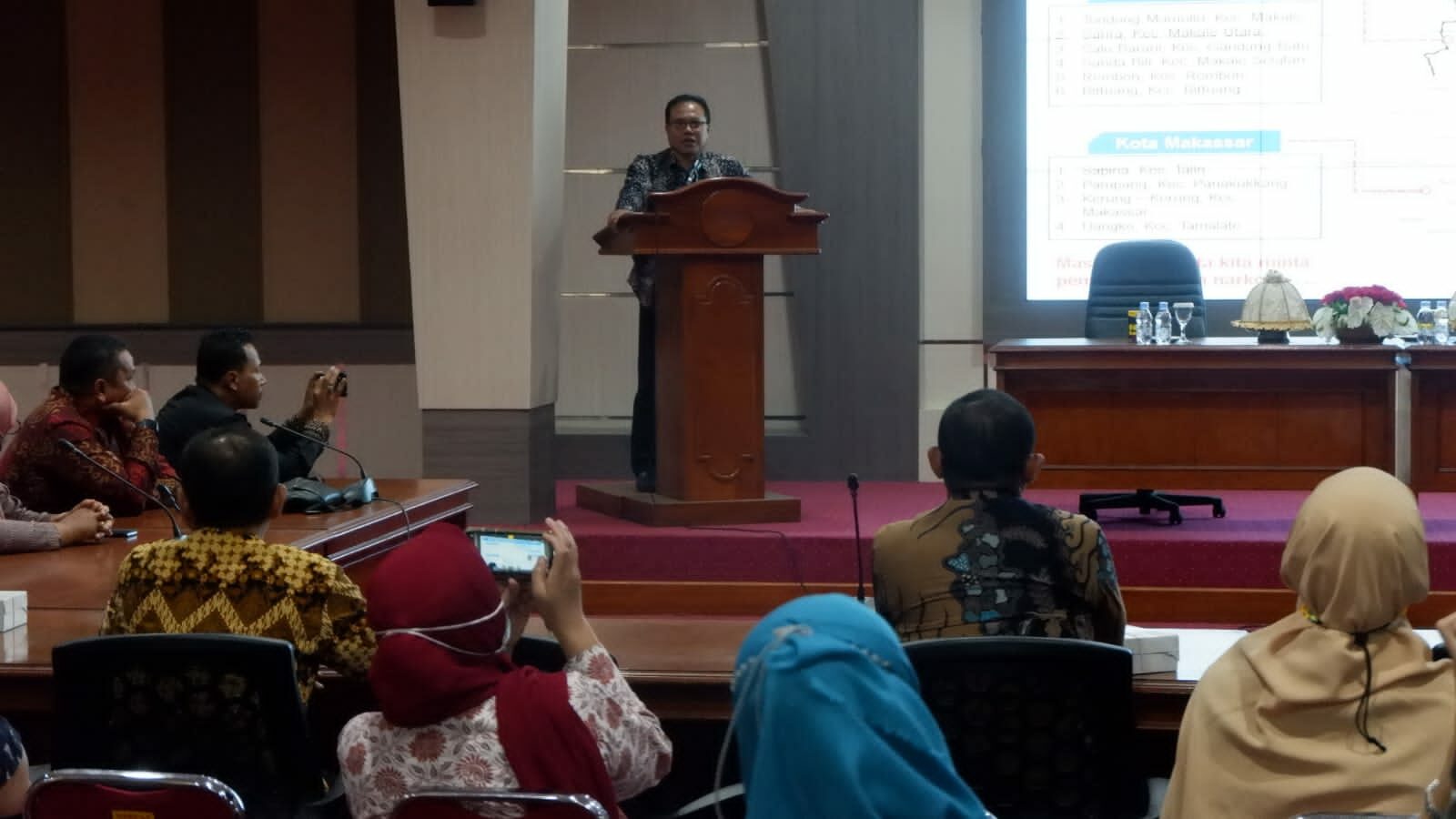 BNNP Sulsel dan Badan Kesbangpol Prov. Sulsel Bersinergi Melaksanakan Sosialisasi Inpres 02 Tahun 2022 di wilayah Sulawesi Selatan
