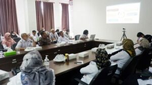 BNNP Sulawesi Selatan Melaksanakan Rapat Kesektariatan Pelaksanaan RAN P4GN Inpres Nomor 2 Tahun 2020 masa Pelaporan 2022 Wilayah Sulawesi Selatan