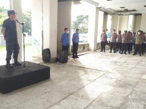 Kepala BNNP Sulawesi Selatan Pimpin Pelaksanaan Apel Pagi di Awal Bulan Juli Tahun 2022