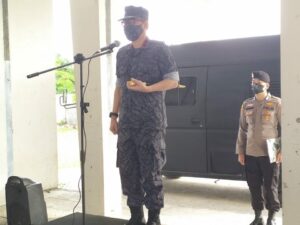 Kepala BNNP Sulawesi Selatan Pimpin Pelaksanaan Apel Pagi di Awal Bulan Juli Tahun 2022