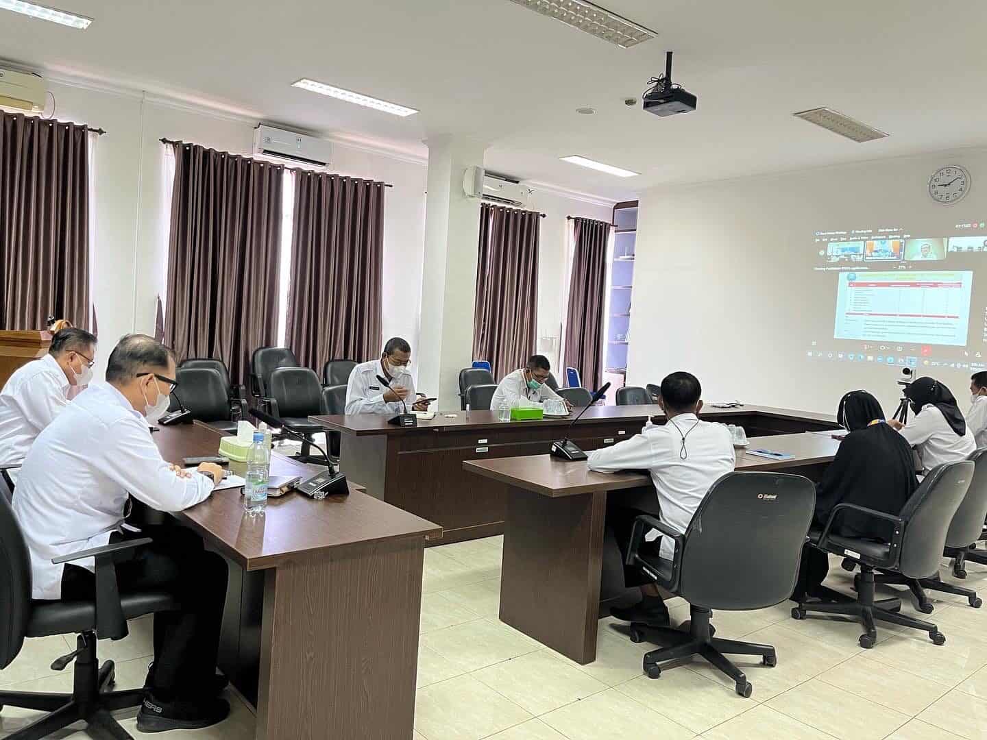 BNNP Sulawesi Selatan Mengikuti Kegiatan Rapat Pimpinan (Rapim) BNN RI Secara Virtual Konsep Otomatis