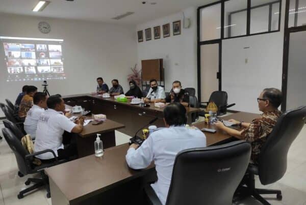 BNNP Sulawesi Selatan Bersama Direktorat Narkoba Polda Sulsel Mengikuti Kegiatan Penandatanganan Kerjasama Antara BNN RI dengan Polri Secara Virtual
