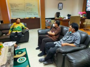 BNNP Sulsel Koordinasi dengan Kepala Dinas Perkimtan Prov. Sulsel BNNP Sulsel Koordinasi dengan Kepala Dinas Perkimtan Prov. Sulsel