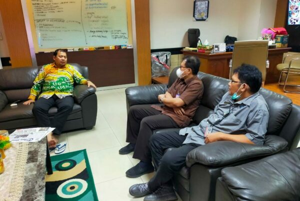 BNNP Sulsel Koordinasi dengan Kepala Dinas Perkimtan Prov. Sulsel