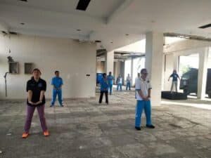 BNNP Sulawesi Selatan melaksanakan senam bersama di halaman Gedung B BNNP Sulsel BNNP Sulawesi Selatan melaksanakan senam bersama di halaman Gedung B BNNP Sulsel