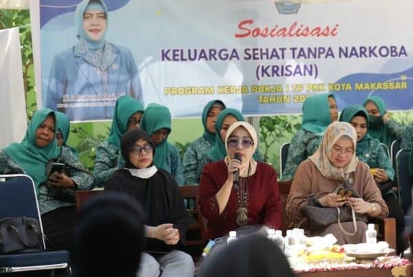 Pencanangan Program KRISAN (Keluarga Sehat Tanpa Narkoba) Se-Kota Makassar
