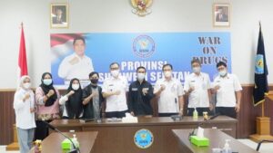 Kepala BNNP Sulawesi Selatan Menerima Kunjungan Penggiat Anti Narkoba GAPPANA (Gerakan Pemuda Pemudi Anti Narkoba) Wilayah Sulsel* Kepala BNNP Sulawesi Selatan Menerima Kunjungan Penggiat Anti Narkoba GAPPANA (Gerakan Pemuda Pemudi Anti Narkoba) Wilayah Sulsel*