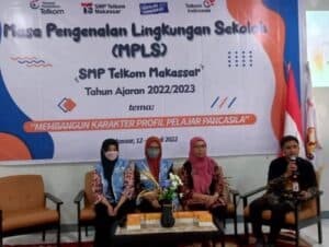 Pelaksanaan Penyuluhan P4GN dalam rangka MPLS (Masa Pengenalan Lingkungan Sekolah) bagi Siswa Baru lingkungan di SMP Telkom Makassar Pelaksanaan Penyuluhan P4GN dalam rangka MPLS (Masa Pengenalan Lingkungan Sekolah) bagi Siswa Baru lingkungan di SMP Telkom Makassar