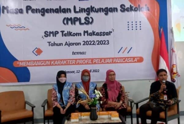 Pelaksanaan Penyuluhan P4GN dalam rangka MPLS (Masa Pengenalan Lingkungan Sekolah) bagi Siswa Baru lingkungan di SMP Telkom Makassar