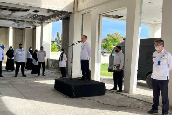 BNNP Sulawesi Selatan Melaksanakan Apel Pagi Sebagai Wujud Integritas